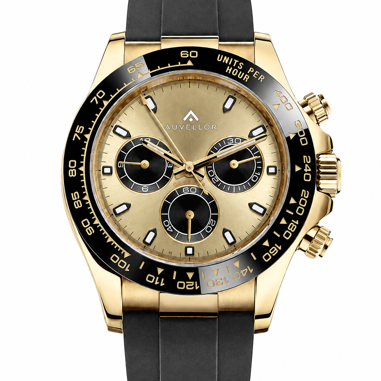 Auvellor Velcrion – Champagne Gold Dial